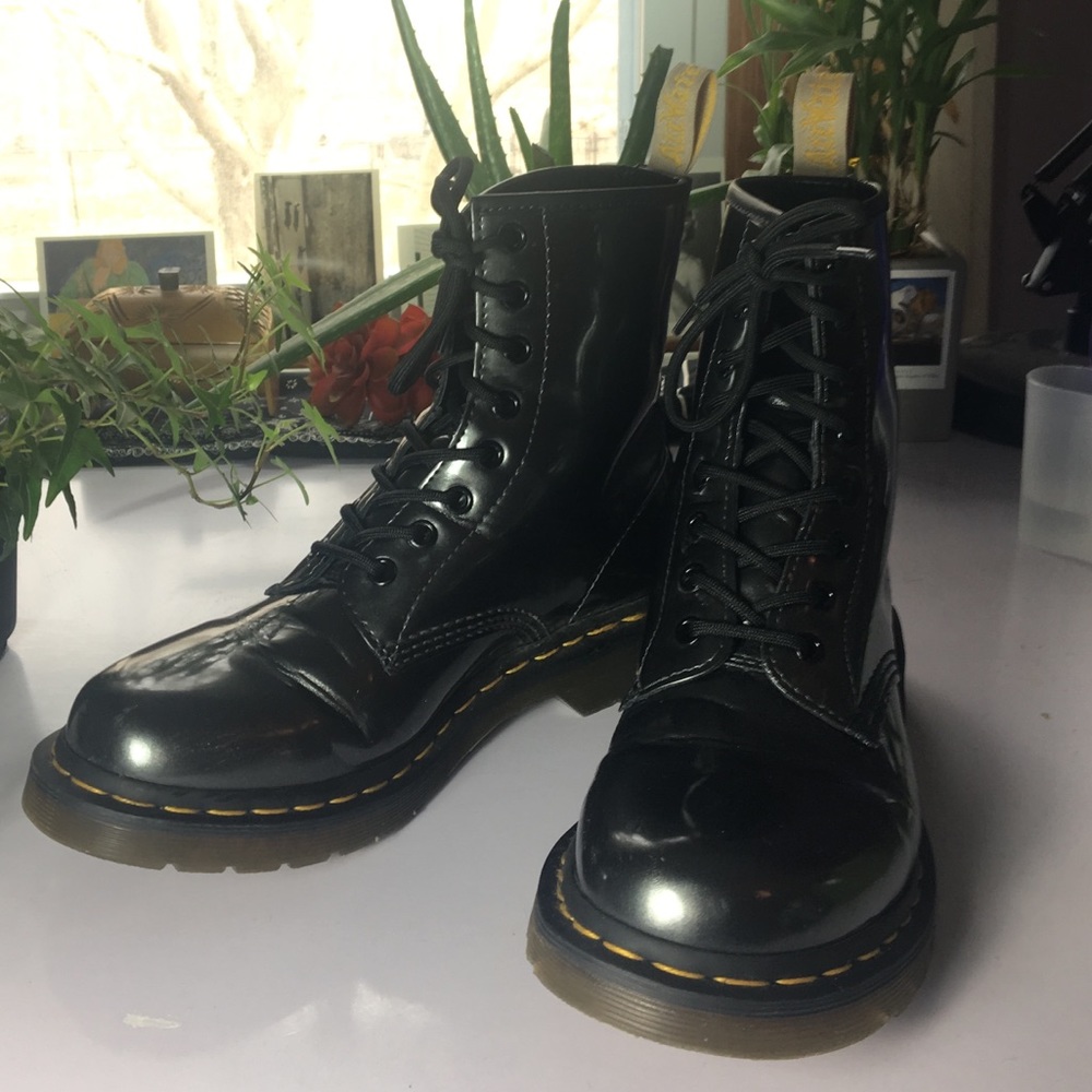 Vegan 1460 Metallic Dr. Martens